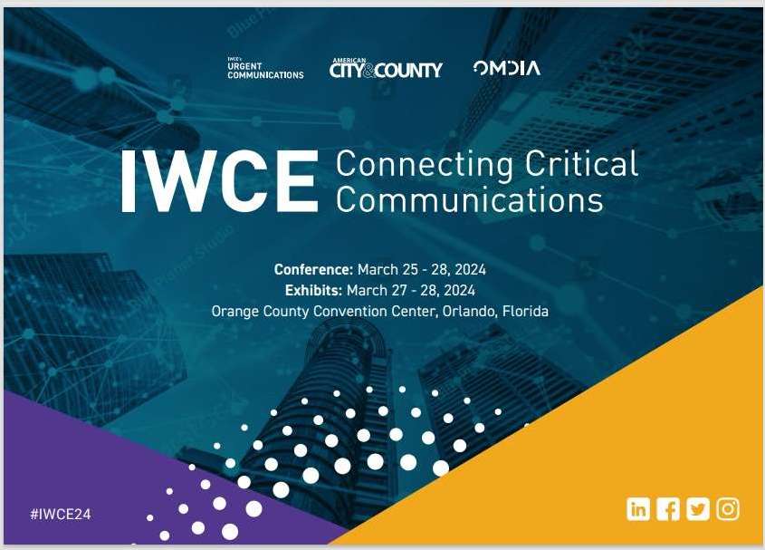 2024 IWCE-International Wireless Communications Expo，booth# 647